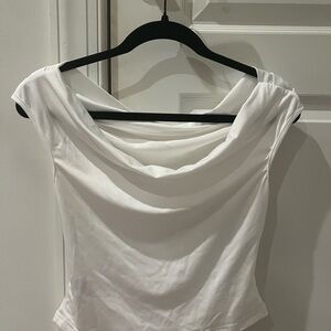 Elegant White Women's Top